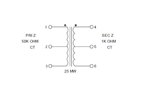 Miniature Audio Impedance Matching Transformers - Red Spec - Image 2