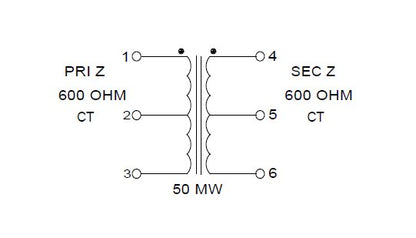Miniature Audio Impedance Matching Transformers - Red Spec - Image 2