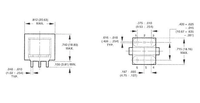 Telecom Data/Voice Coupling Transformer - Image 2