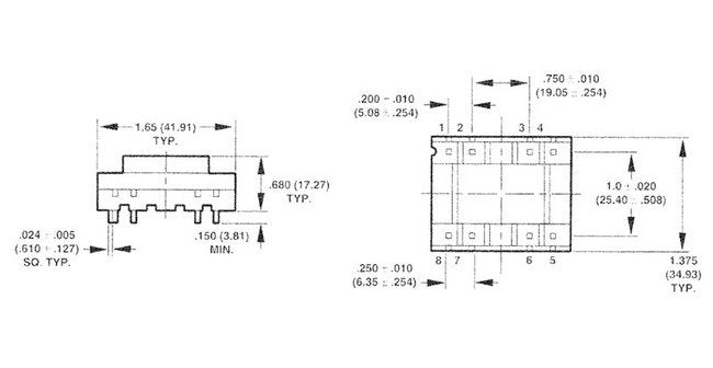 Telecom Data/Voice Coupling Transformer - Image 2