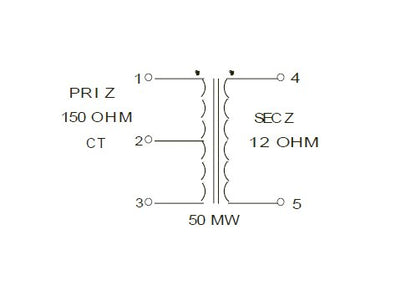 Miniature Audio Transformers - Red Spec - Image 2