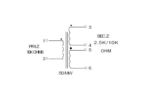 Miniature Audio Impedance Matching Transformers - Red Spec - Image 2