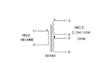 Miniature Audio Impedance Matching Transformers - Red Spec - Image 2