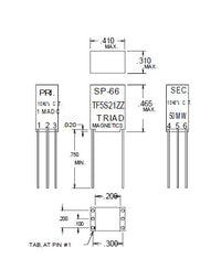 Miniature Audio Transformers - Red Spec