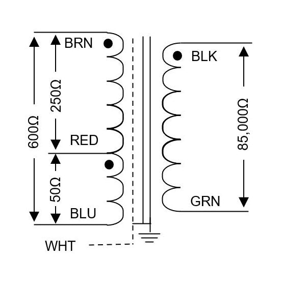 High-Fidelity 32.7 Ohm Audio Transformer - J Series - Image 3