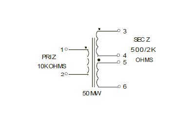 Miniature Audio Impedance Matching Transformers - Red Spec - Image 2