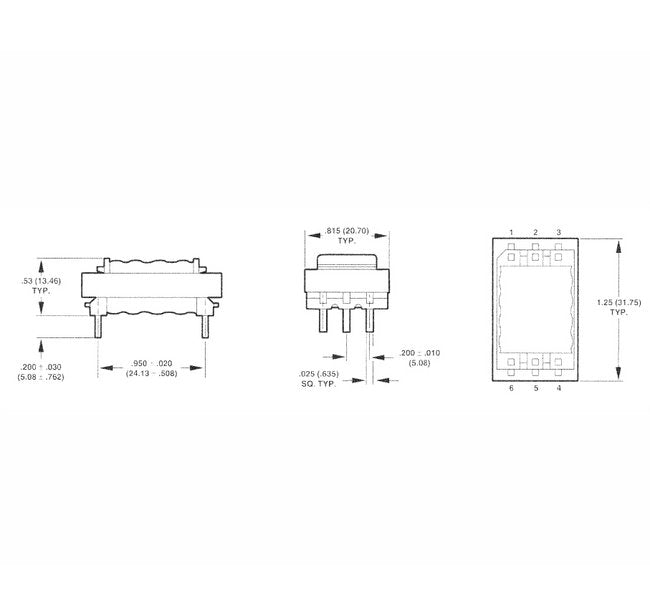 Telecom Data/Voice Coupling Transformer - Image 2