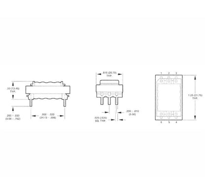 Telecom Data/Voice Coupling Transformer - Image 2