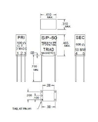 Mini Audio Transformers - Red Spec