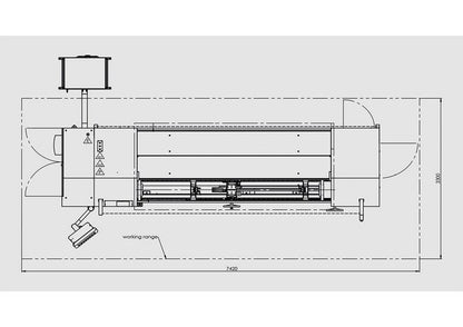 USS Flat Washer - plain finish, carbon steel, 1 5/8 in - Image 2