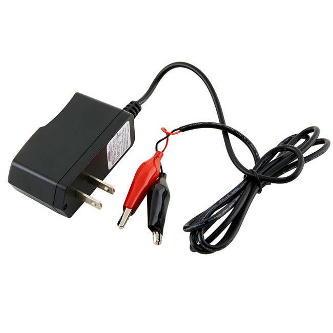 Dantona® 7.4V Smart Battery Pack Charger with Aligator Clips - Image 1