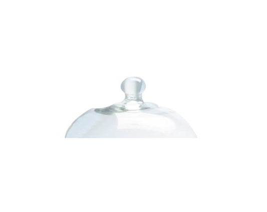 Borosilicate Glass Bell Jar with Flanges - 180mm x 300mm - Image 1