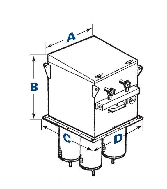 Donaldson Torit Bin Vent 4 Cartridges Dust Collector - Image 3