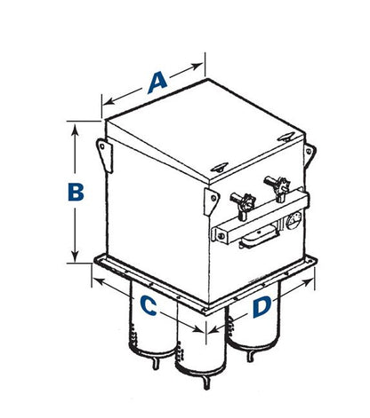 Donaldson Torit Bin Vent 4 Cartridges Dust Collector - Image 3