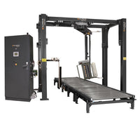 Wulftec Conveyorized Rotary Arm Wrapper