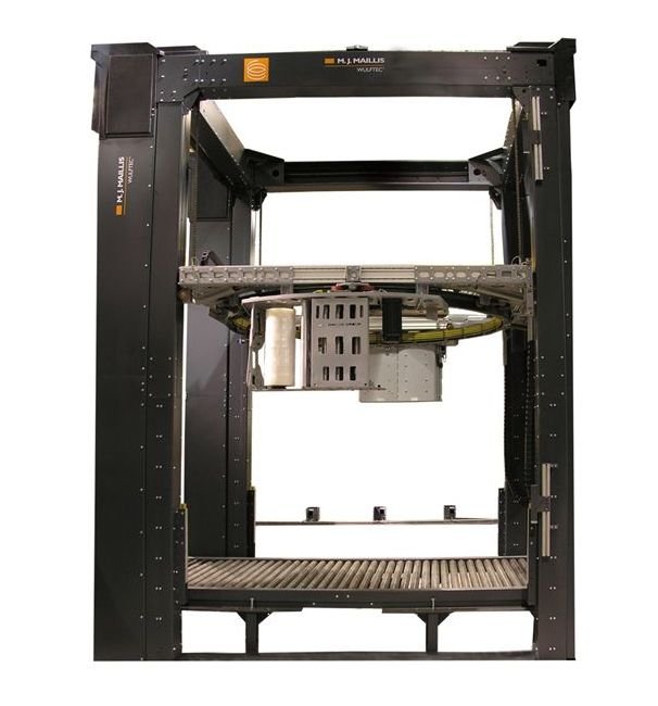 Wulftec High Speed Conveyorized Rotary Ring Stretch Wrapper - Image 1