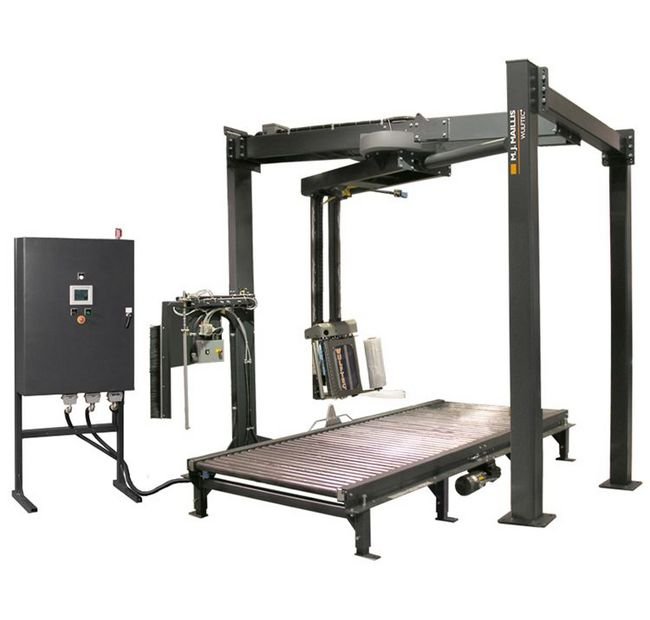 Wulftec Conveyorized Rotary Arm Stretch Wrapper - Image 1