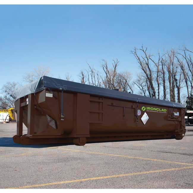 IRONCLAD 30 Yard Capacity Dewatering Roll Off Box - Image 1