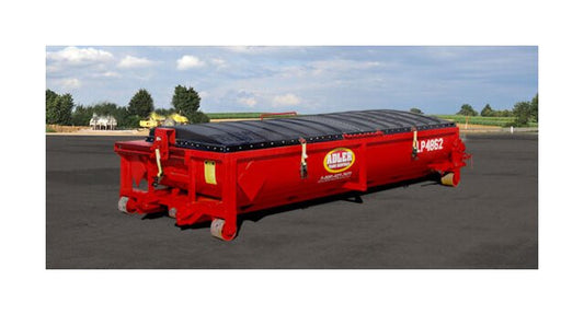 IRONCLAD 8.21 yd³ Capacity Metal Lid Roll-Off Container - Image 1