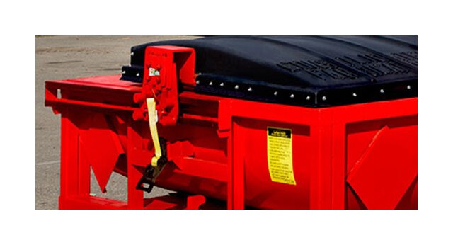 IRONCLAD 8.21 yd³ Capacity Metal Lid Roll-Off Container - Image 3