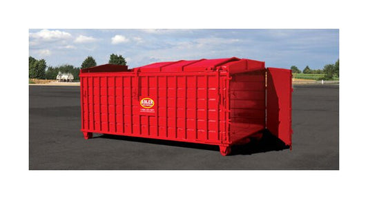 40 Yard Capacity Metal Lid Box - Image 1