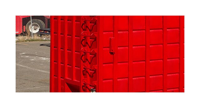 40 Yard Capacity Metal Lid Box - Image 3