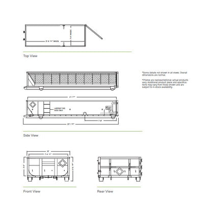 20 Cubic Yard Capacity Dewatering Box - Ironclad Environmental Solutions - Image 2