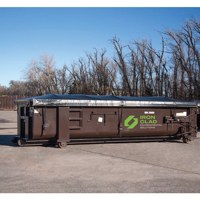 IRONCLAD 40 yd³ Roll-Tarp Roll Off Boxes - Image 1