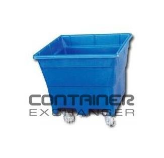 Container Exchanger 44x44x35 Plastic Pallet Container with Detached Lids - Image 1
