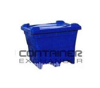 Container Exchanger 44x44x35 Plastic Pallet Container with Detached Lids - Image 2