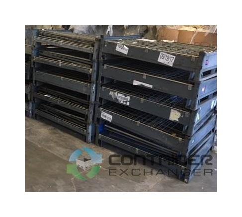 Heavy-Duty Collapsible Wire Basket - Container Exchanger - Image 1