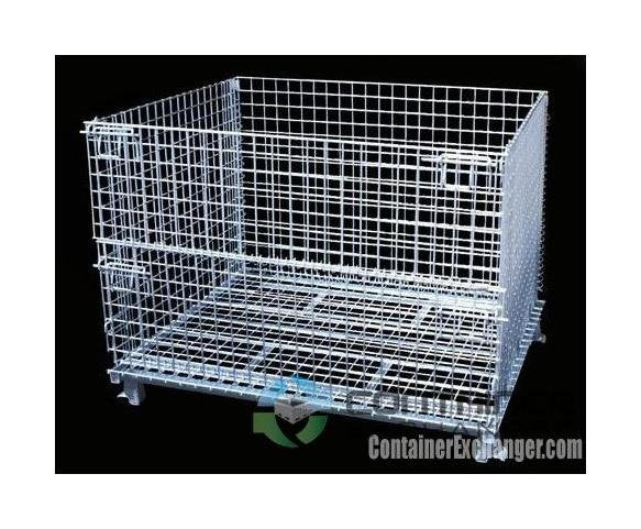 XL Stackable Collapsible Wire Basket - Image 1