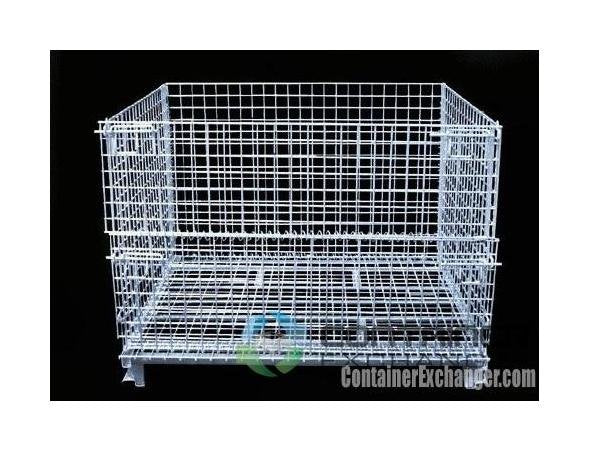 XL Stackable Collapsible Wire Basket - Image 2