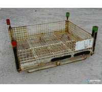 Heavy-Duty Rigid Wire Basket