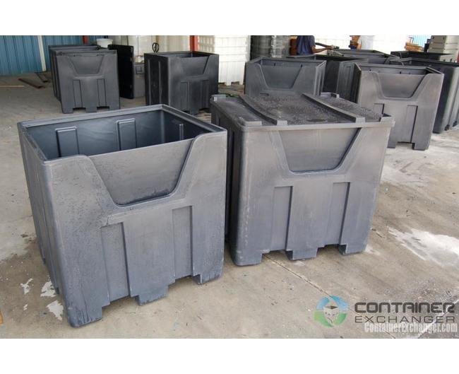 40-Inch Solid Plastic Tub Pallet Container - Image 2