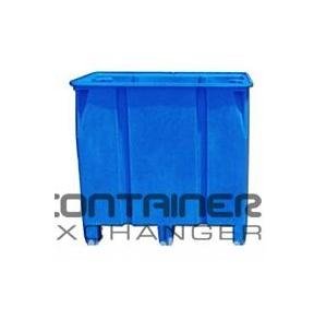 32x46x44 Solid Plastic Tub Pallet Container - Image 1