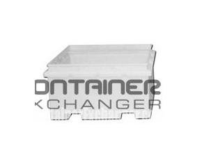 41 Inch Solid Plastic Tub Pallet Container - Image 2