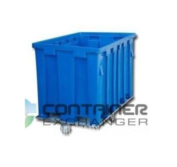44x70x45 Solid Plastic Tub Pallet Container - Image 1