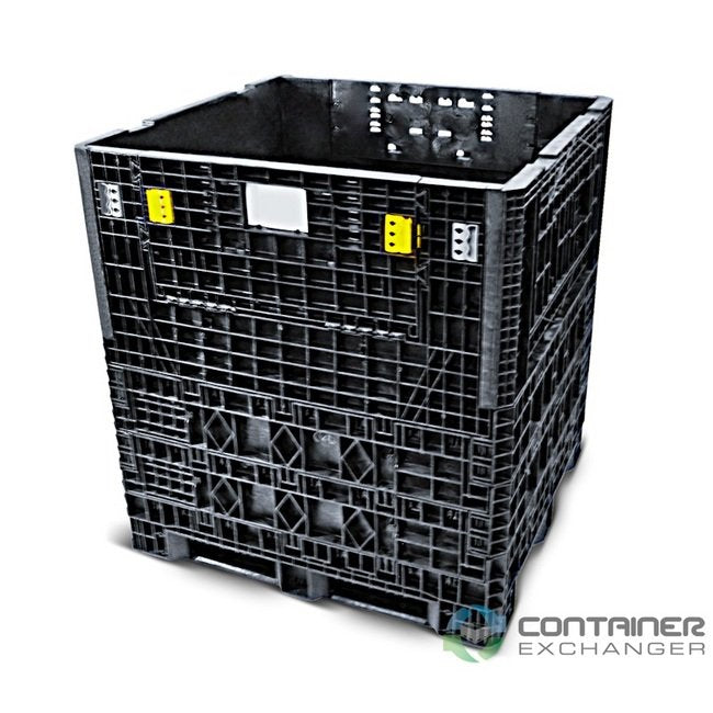 Container Exchanger 48x45x50 Plastic Collapsible Bulk Pallet Container - Image 2
