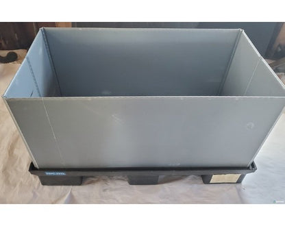 Collapsible Plastic Pallet Container - 46x24x26 in - Image 2