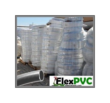 USA-Made FlexPVC 3/4" x 4000ft Gray Flexible PVC Pipe - Bulk Buy - Image 1