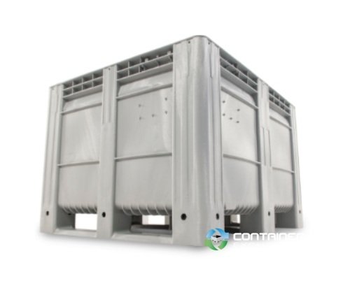 MacX 40x48 Solid Plastic Bulk Box Pallet Container - Image 2