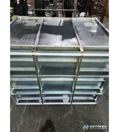 Collapsible Metal Bin - 57x44x42 inches - Image 1