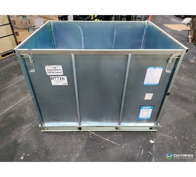 Collapsible Metal Bin - 57x44x42 inches - Image 2
