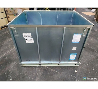 Collapsible Metal Bin - 57x44x42 inches - Image 2