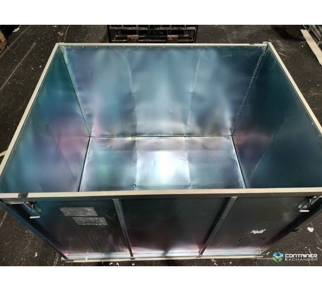 Collapsible Metal Bin - 57x44x42 inches - Image 3