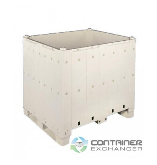 47-inch Plastic Bulk Pallet Container - Image 1