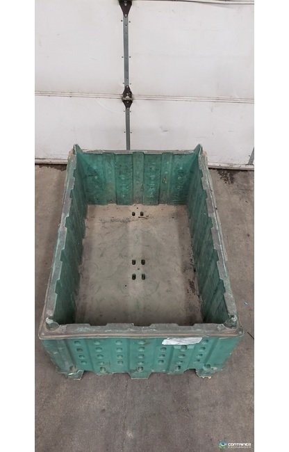 45x32x24 Rigid Bulk Plastic Pallet Container - Image 1