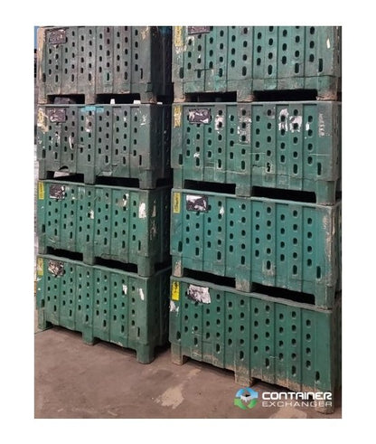 45x32x24 Rigid Bulk Plastic Pallet Container - Image 3