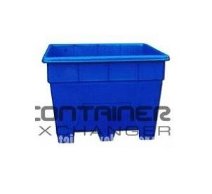 43x50x37 Solid Plastic Tub Pallet Container - Image 2
